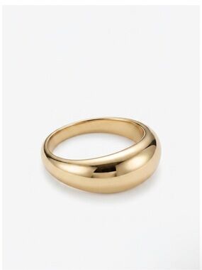 Mejuri 14k Dome Ring 
Size 5